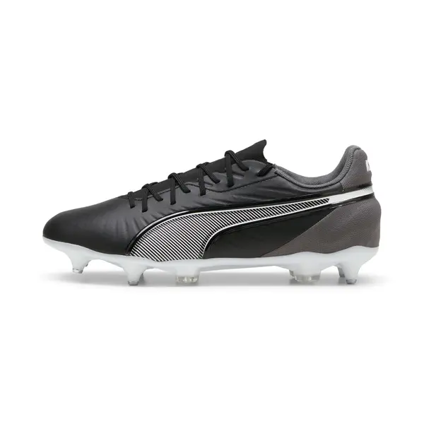 PUMA PUMA KING MATCH MxSG Football Boots Unisex, Shoes, Black/White/Cool Dark Gray, 39