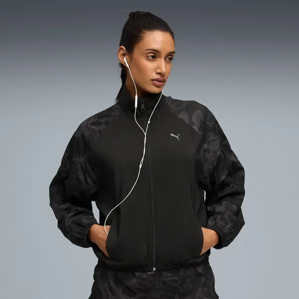 PUMA PUMA League Training Jacket Relaxed Women, Clothing, Black, S