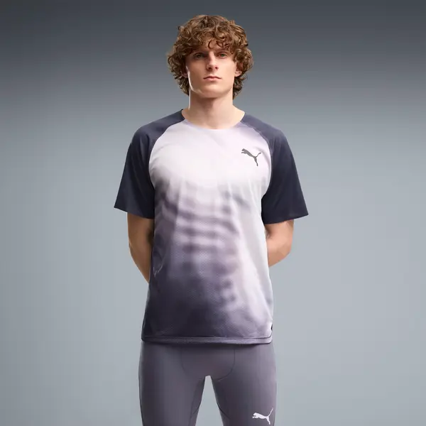 PUMA PUMA Lightspeed Graphic Running Tee Men, Clothing, Inky Depths, S
