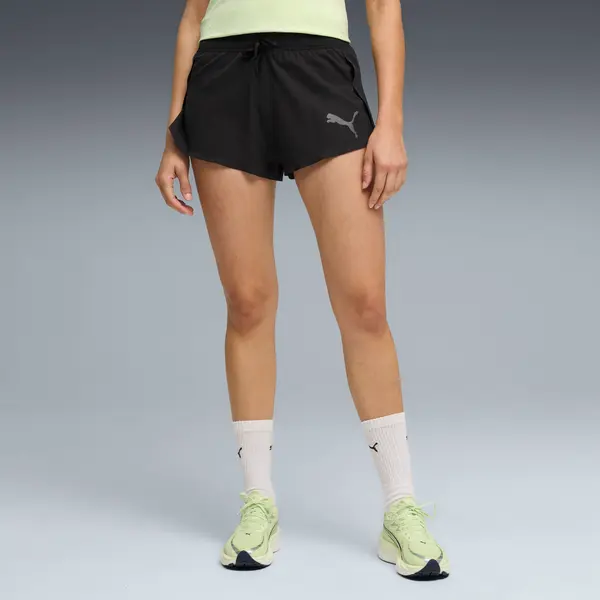 PUMA PUMA Lightspeed ULTRAWEAVE Running 2" Shorts Women, Clothing, Black, S