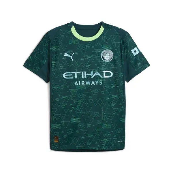PUMA PUMA Manchester City 25/26 Fourth Jersey Men, Sport, Green Terrain, S
