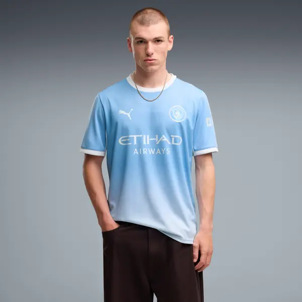 PUMA PUMA Manchester City 26/27 Home Jersey Men, Clothing, Light Blue/Icy Blue, S