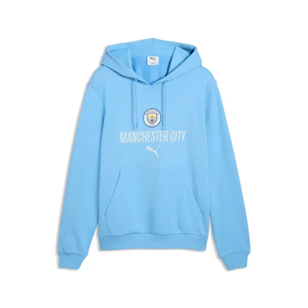 PUMA PUMA Manchester City ftblCulture Hoodie Men, Sport, Light Blue/Dewdrop, S