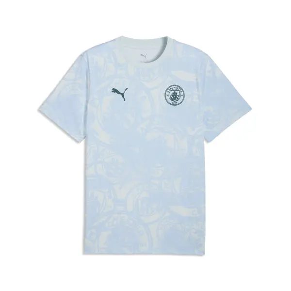 PUMA PUMA Manchester City ftblCulture Printed Tee Men, Football, Sea Glass/Tropical Blue, S