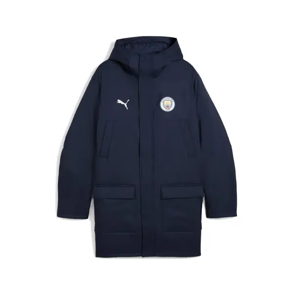 PUMA PUMA Manchester City Training Winter Jacket Men, Clothing, Deep Navy, S