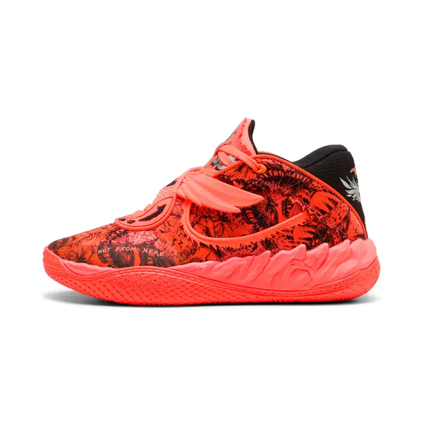 PUMA PUMA MB.05 Flutter Mid Basketball Shoes Unisex, Shoes, Glowing Red/Black, 44