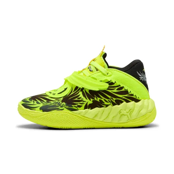 PUMA PUMA MB.05 Voltage Basketball Shoes Kids, Shoes, Yellow Alert/Black, 27.5