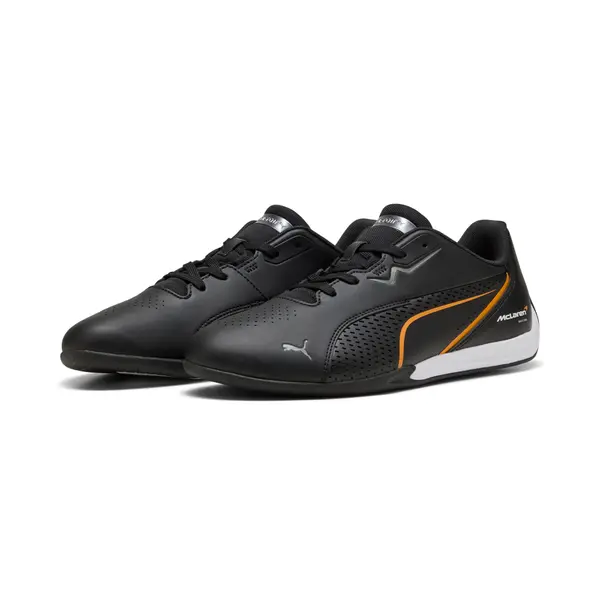 PUMA PUMA McLAREN RACING Drift Cat 11 Sneakers Unisex, Motorsport, Black/Bright Papaya, 44