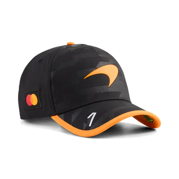 PUMA PUMA McLAREN RACING Replica Norris Cap, Motorsport, Black, OSFA