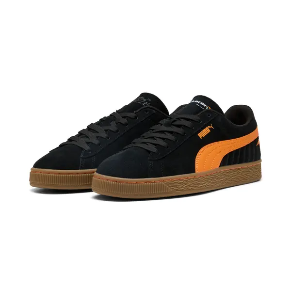 PUMA PUMA McLAREN RACING Suede OG Sneakers Unisex, Sport, Black/Papaya, 44