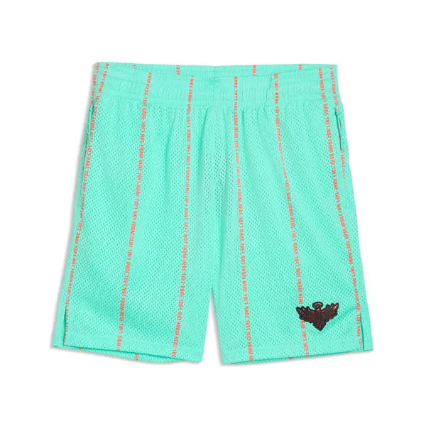 PUMA PUMA Melo Alwayz On 1 7" Basketball Shorts Men, Sports, Electric Peppermint/Aop, S