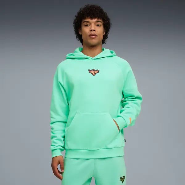 PUMA PUMA Melo Alwayz On 1 Basketball Hoodie Men, Clothing, Mint, S