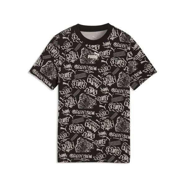 PUMA PUMA MID 90s Printed Tee Youth, Shop, Black, 15-16Y