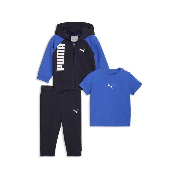 PUMA PUMA Minicats 3-Piece Set Toddlers, Kids, New Navy, 4-6M