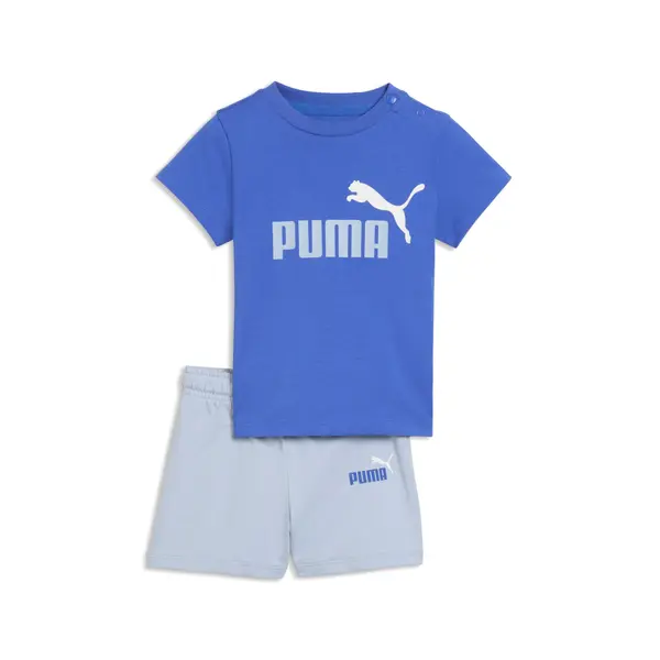 PUMA PUMA Minicats Essentials Tee and Shorts Set Toddler, Clothing, Royal Sapphire, 4-6M