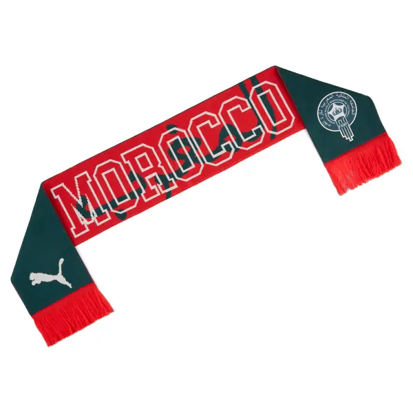 PUMA PUMA Morocco ftblCulture Scarf, Performance, Dark Myrtle/Alpine Snow, OSFA
