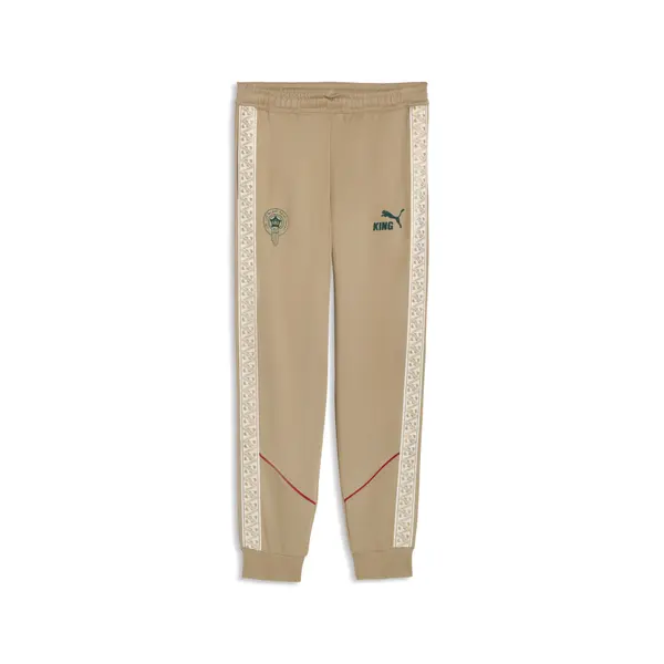 PUMA PUMA Morocco KING Slim Anthem Pants Men, Football, Oak Branch/Dark Myrtle, S