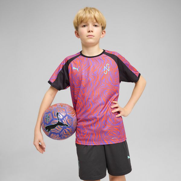 PUMA Puma Neymar Jr Creativity Football Jersey Youth, Purple, Size 7-8Y, Clothing