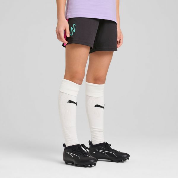 PUMA Puma Neymar Jr Creativity Football Shorts Youth, Gray, Size 7-8Y, Clothing