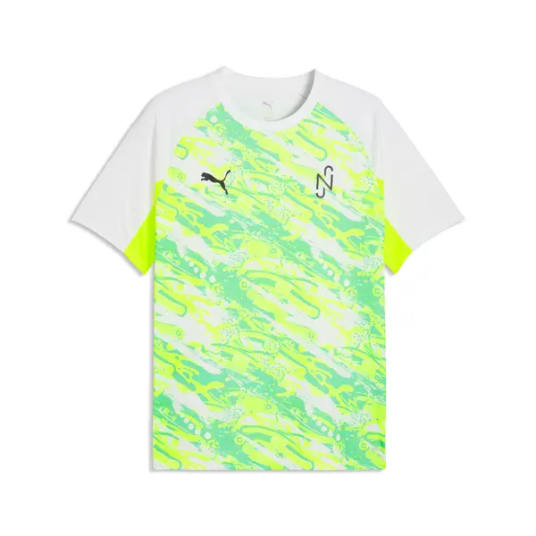 PUMA PUMA Neymar Jr. Creativity Jersey Youth, Shop, White/Yellow Alert/Mint Jelly, 15-16Y