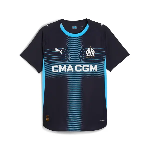 PUMA PUMA Olympique de Marseille 25/26 Authentic Away Jersey Men, Sport, Navy/Luminous Blue, S