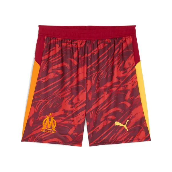 PUMA PUMA Olympique de Marseille 25/26 Goalkeeper Shorts Men, Sport, Dark Crimson/Sunny Yellow/Dark Poppy, S
