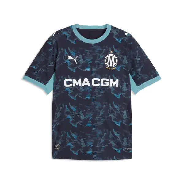 PUMA PUMA Olympique de Marseille 26/27 Away Jersey Authentic Men, Sport, Navy/Baltic Sea Blue, S