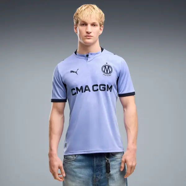 PUMA PUMA Olympique de Marseille 26/27 Third Jersey Men, Men, Lavendar Pop/New Navy, S