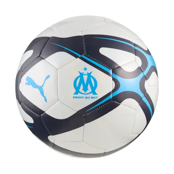 PUMA PUMA Olympique de Marseille CULTURE Football, Accessories, White/Azure, 5