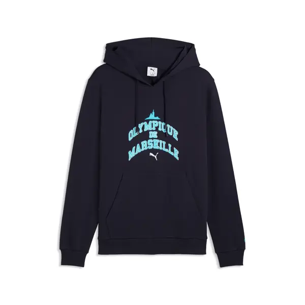 PUMA PUMA Olympique de Marseille FtblCulture Hoodie Men, Sport, Navy/White, S