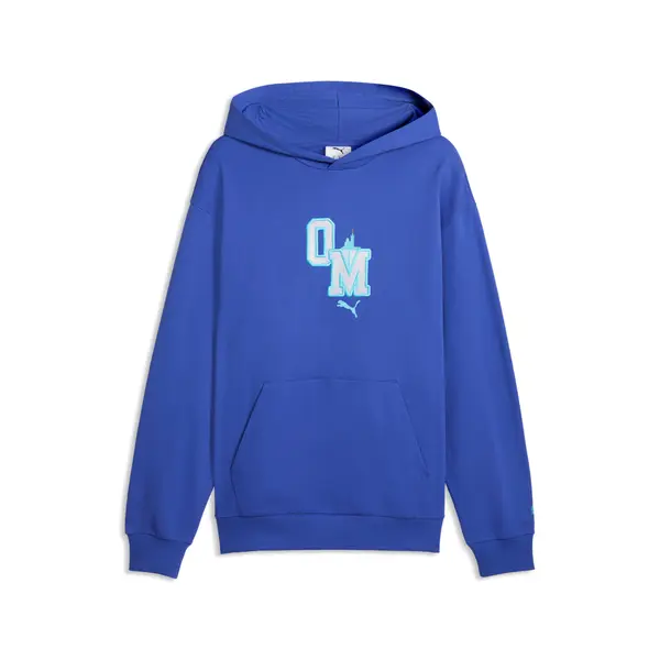 PUMA PUMA Olympique de Marseille ftblCulture Relaxed Hoodie Men, Football, Royal Sapphire/Aqua, S