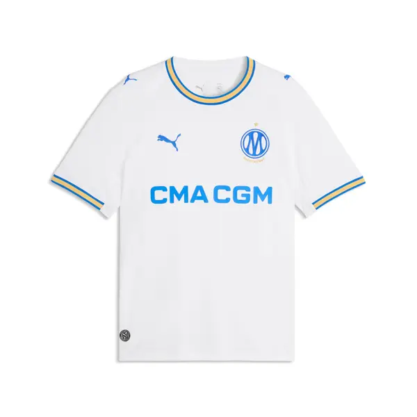 PUMA PUMA Olympique de Marseille Home Jersey Men, Sport, White/Royal, S