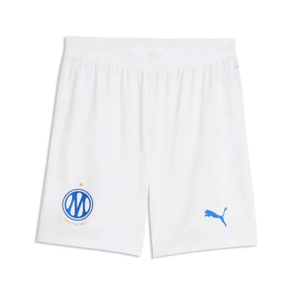 PUMA PUMA Olympique de Marseille Shorts Men, Sports, White/Royal, S