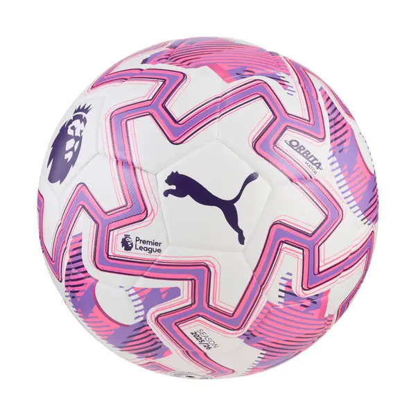PUMA PUMA Orbita Match Premier League Brilliance Football (FIFA® Quality), Accessories, White/Multicolor, 5