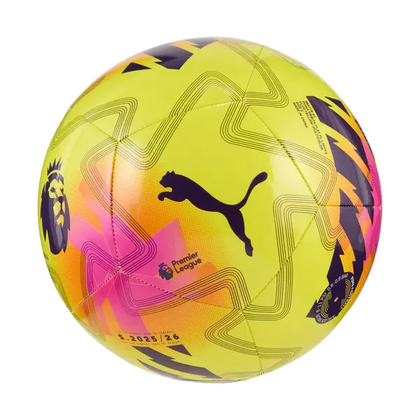 PUMA PUMA Orbita Play Premier League Lights Football, Accessories, Yellow/Multicolor, 3