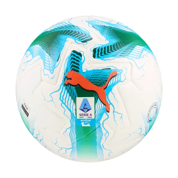 PUMA PUMA Orbita Serie A Football (FIFA® Quality Pro), Accessories, White/Multicolor, 5