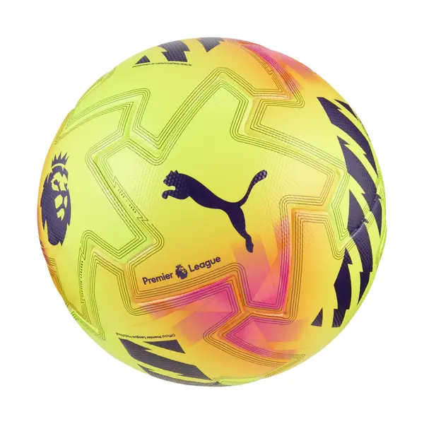 PUMA PUMA Orbita Ultimate Premier League Lights Football (FIFA® Quality Pro), Accessories, Yellow/Multicolor, 5