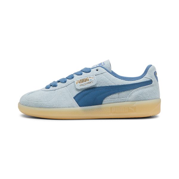 PUMA Puma Palermo Hairy Sneakers, Blue, Size 39, Shoes