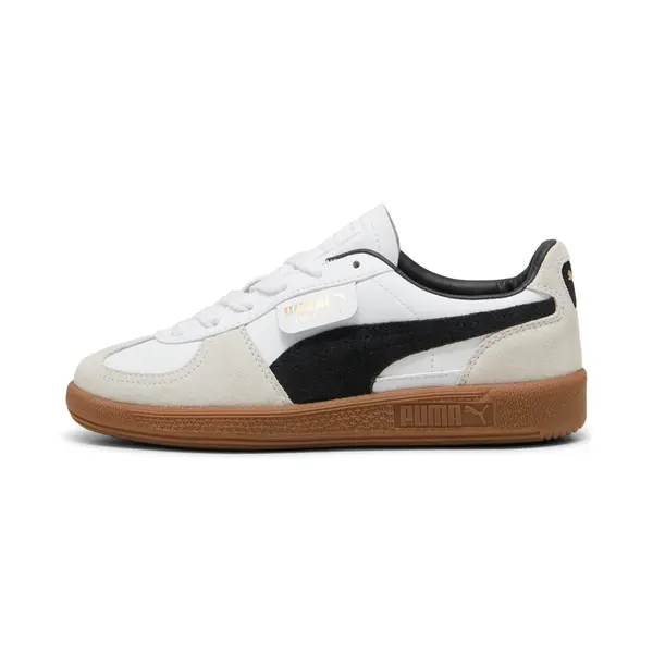 PUMA PUMA Palermo Sneakers Youth, Shoes, White/Vapor Gray/Gum, 35.5