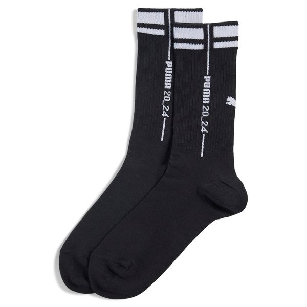 PUMA Puma Paris Heritage Crew Shirt Socks Unisex (1-pack), Black, Size 35-38, Clothing