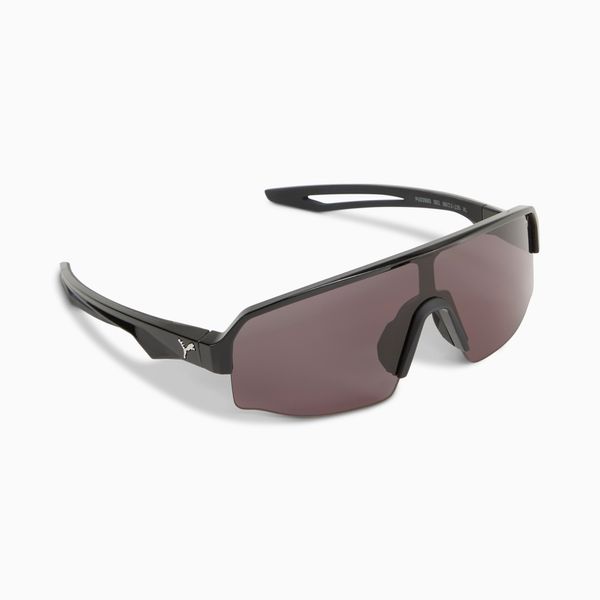 PUMA PUMA Performance Running Lite Sunglasses, Black/Smoke