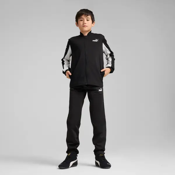 PUMA PUMA Poly Baseball Suit Youth, Clothing, Black, 7-8Y