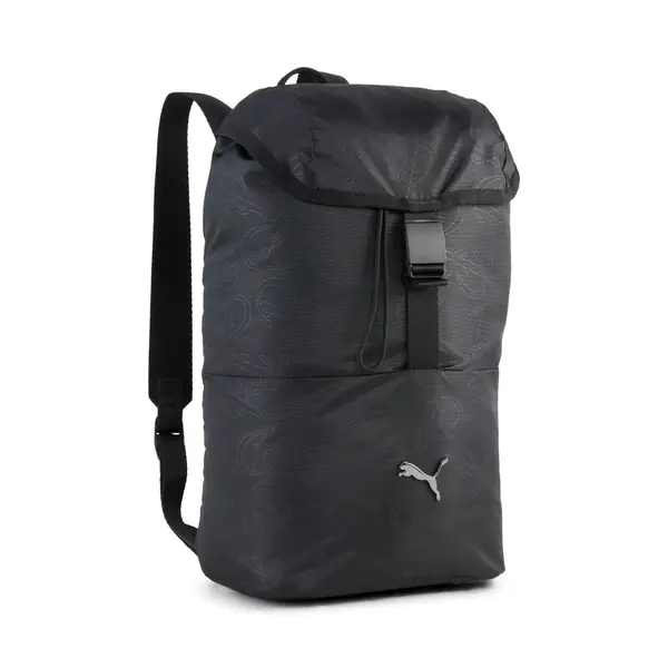 PUMA PUMA POP 12.5L Small Backpack Women, Accessories, Black/Script Aop, OSFA