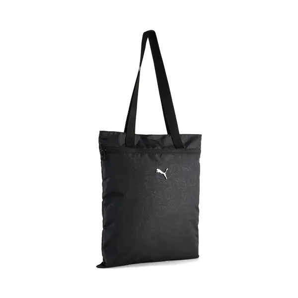 PUMA PUMA Pop Tote Women, Accessories, Black/Script Aop, OSFA