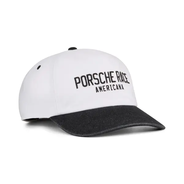 PUMA PUMA Porsche Legacy Lifestyle Dad Cap, Motorsport, White/Black, OSFA