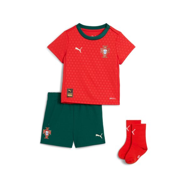 PUMA Puma Portugal 2025 Home Babykit Toddler, Red, Size 9-12M, Clothing