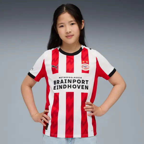 PUMA PUMA PSV Eindhoven 25/26 Home Jersey Youth, Clothing, Red/White, 15-16Y