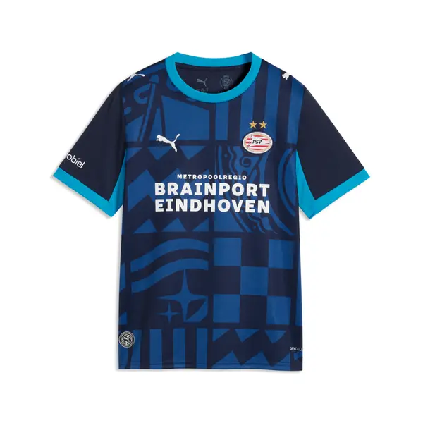 PUMA PUMA PSV Eindhoven Third Jersey Youth, Shop, Navy/Clyde Royal, 15-16Y