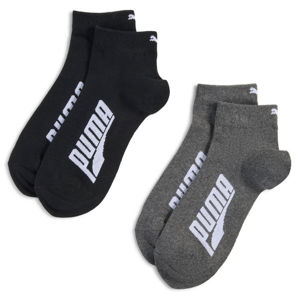PUMA Puma Quarter Socks Unisex (2-pack), Black, Size 35-38, Clothing