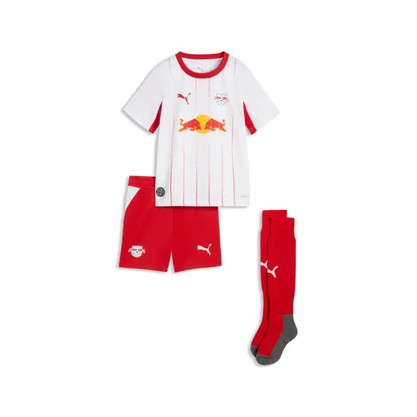PUMA PUMA RB Leipzig 26/27 Home Mini Kit Kids, Shop, White/Red, 4-5Y